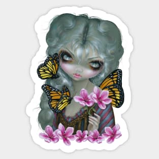 Attracting Butterflies Sticker